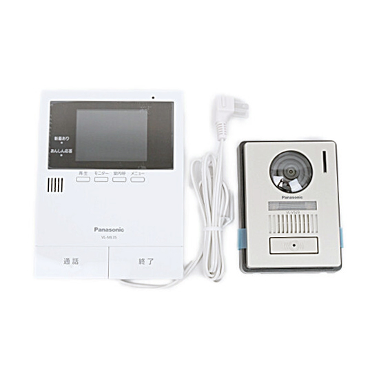 【中古】Panasonic　カラーテレビドアホン(電源コード式)　VL-SE35KL　未使用
