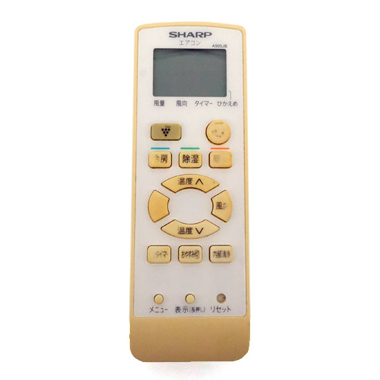【中古】SHARP　エアコンリモコン A909JB