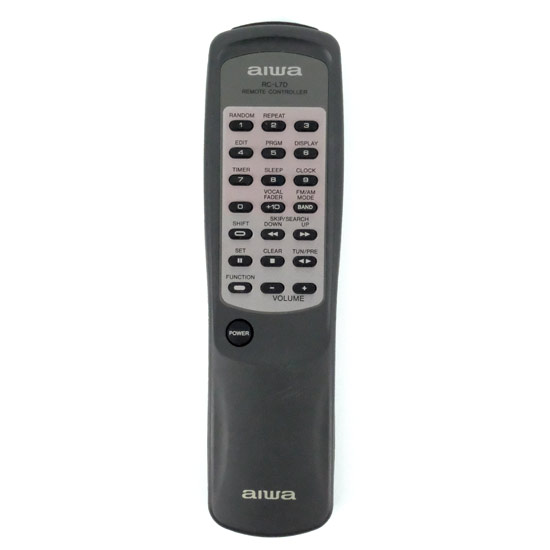 【中古】AIWA　オーディオリモコン　RC-L7D