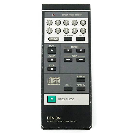 【中古】DENON　オーディオリモコン RC-1100