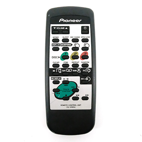 【中古】PIONEER　オーディオリモコン　CU-XR054