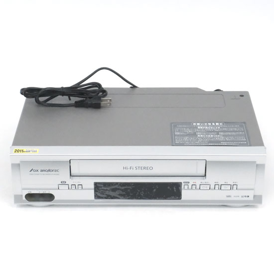 【中古】DXアンテナ製　ビデオカセットレコーダ VH-M330E2　リモコン付き