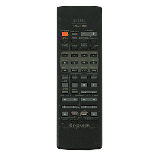 【中古】PIONEER　オーディオリモコン　CU-SX061　本体いたみ