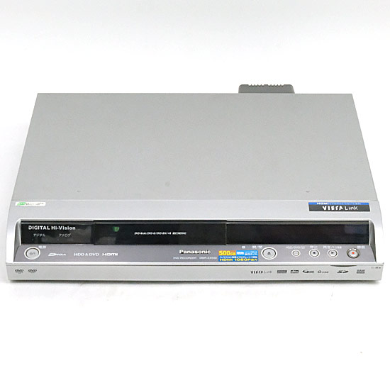【中古】Panasonic　HDD内蔵DVDレコーダー DIGA(ディーガ) 500GB　DMR-EX550-S　リモコンいたみ