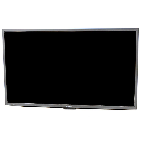 【中古】SHARP　32V型 液晶テレビ AQUOS　2T-C32DE-B　ブラック　スタンドなし　美品 元箱あり