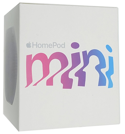 【中古】Apple　スマートスピーカー HomePod mini　MY5H2J/A　ホワイト　本体のみ 元箱あり