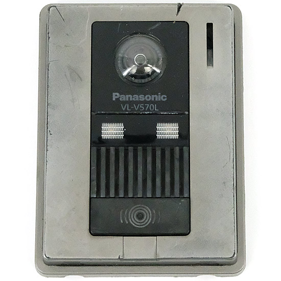 【中古】Panasonic　カラーカメラ玄関子機　VL-V570L-S　本体のみ　本体いたみ