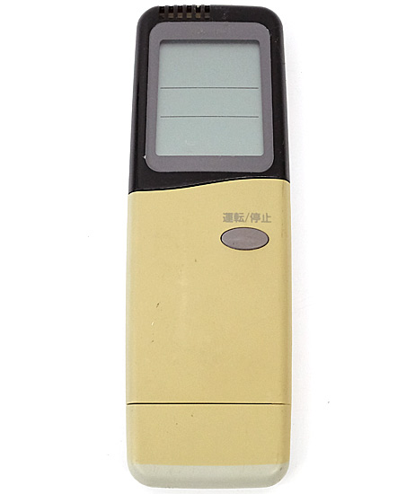 【中古】SANYO製　エアコンリモコン RCS-LSKI1V　電池カバーなし