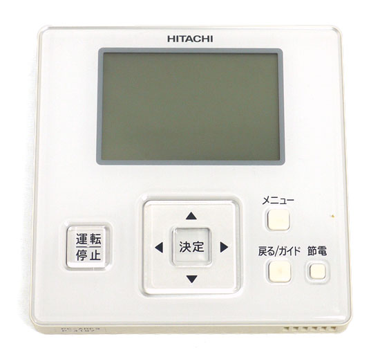 【中古】HITACHI　エアコン用 多機能リモコン PC-ARF3　本体いたみ