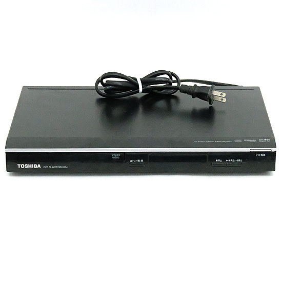 【中古】東芝製　DVDプレーヤー　SD-310J