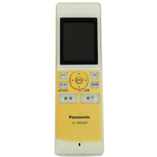 【中古】Panasonic　どこでもドアホン増設子機 VL-WD609　充電スタンドなし　本体いたみ