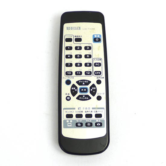 【中古】I-O DATA　テレビ用リモコン　LCD-TVCR5　本体いたみ