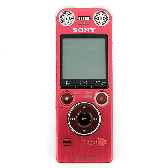 【中古】SONY　ステレオICレコーダー　ICD-SX1000/R　本体のみ