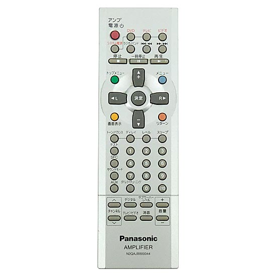 【中古】Panasonic　オーディオリモコン　N2QAJB000044