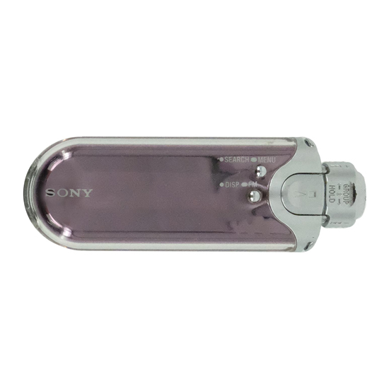 【中古】SONY　ウォークマン　NW-E507　チェリーピンク/1GB