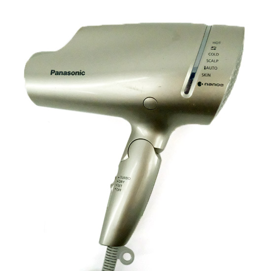【中古】Panasonic　ヘアードライヤー ナノケア　EH-NA9G-N　ゴールド　本体のみ　本体いたみ