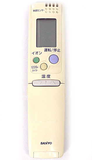 【中古】SANYO製　エアコンリモコン　RCS-SP4