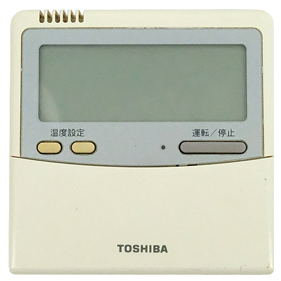 【中古】TOSHIBA　業務用エアコンリモコン　RBC-AMT31(SX-A1E)　文字消え