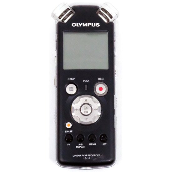 【中古】OLYMPUS　リニアPCMレコーダ LS-10 元箱あり