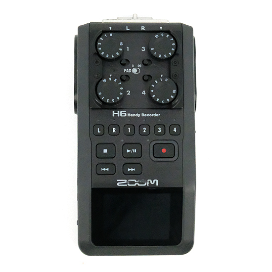 【中古】ZOOM製　ハンディレコーダー　H6