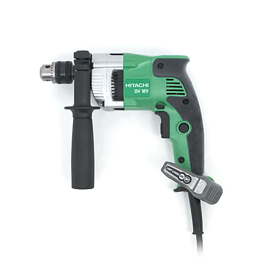 【中古】HITACHI　振動ドリル　DV12V　紙カバーなし　展示品