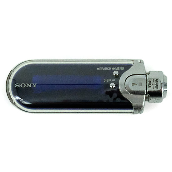 【中古】SONY　ウォークマン　NW-E407　オーシャンブルー/1GB