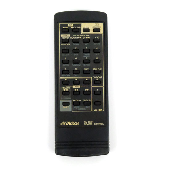 【中古】Victor　オーディオリモコン　RM-RXB1