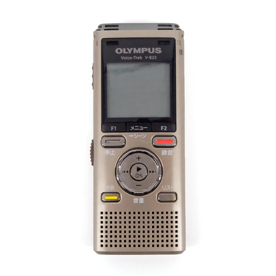 【中古】OLYMPUS　ICレコーダー Voice-Trek V-823 GLD　本体のみ　本体いたみ