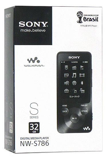 【中古】SONYウォークマン Sシリーズ　NW-S786　ホワイト/32GB　本体いたみ 元箱あり
