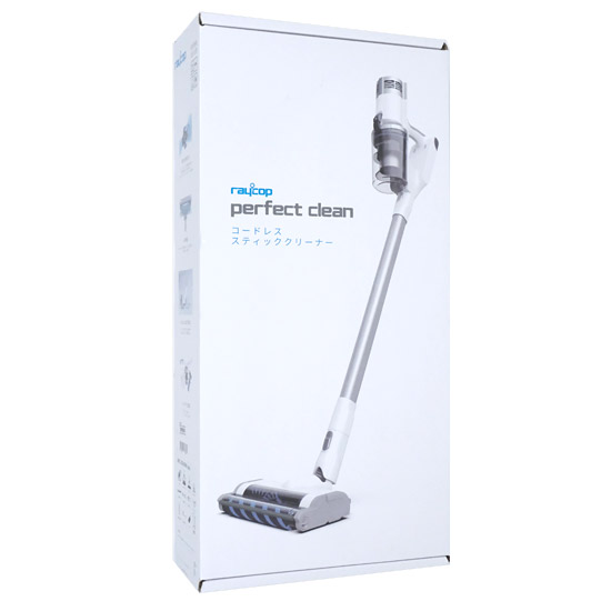 【中古】レイコップ　コードレスクリーナー レイコップRPC　RPC-300JPWH　バッテリーなし　展示品