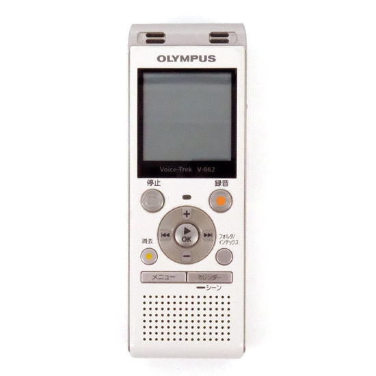 【中古】OLYMPUS　ICレコーダー Voice-Trek V-862 WHT　ホワイト　本体のみ