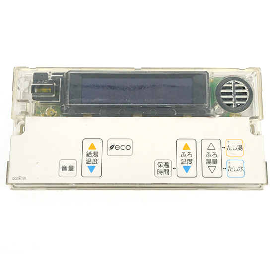 【中古】ノーリツ　浴室リモコン　RC-D101SE　QQDK101　カバーなし
