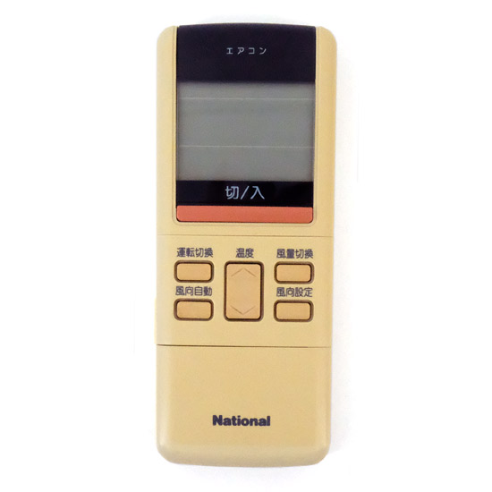 【中古】National　エアコンリモコン A75C590
