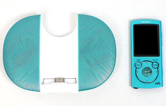 【中古】SONYウォークマン Sシリーズ　NW-S764K　ブルー/8GB