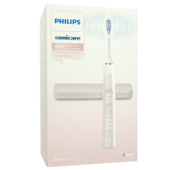 【中古】PHILIPS■電動歯ブラシ■ソニッケアー ダイヤモンドクリーン 9000 HX9911/81■ピンクホワイト◆未使用