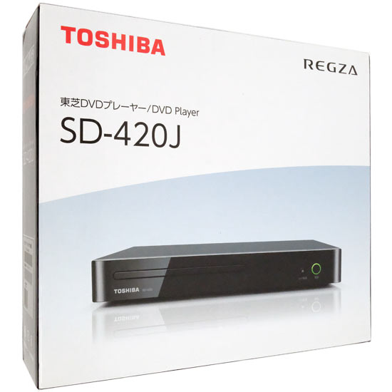 【中古】TOSHIBA製　DVDプレーヤー　SD-420J　未使用