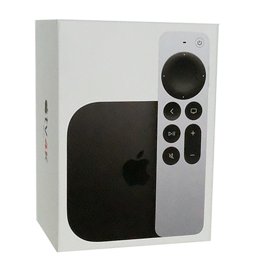 【中古】APPLE　Apple TV 4K Wi-Fiモデル 64GB 第3世代　MN873J/A 元箱あり