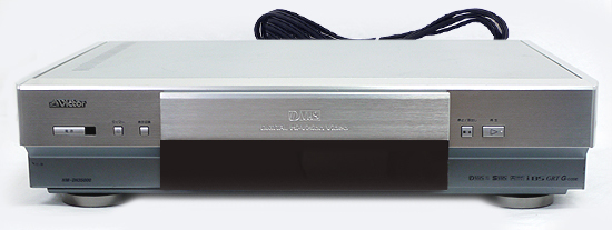 【中古】Victor　D-VHS ビデオデッキ　HM-DH35000　本体のみ　足なし