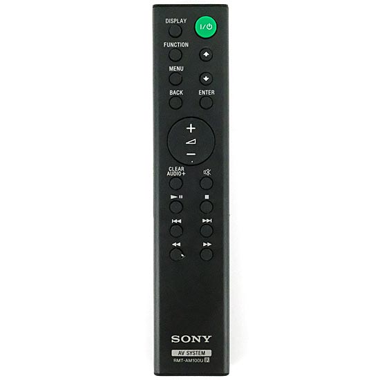 【中古】SONY　オーディオリモコン　RMT-AM100U