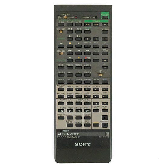 【中古】SONY　オーディオリモコン　RM-P1000