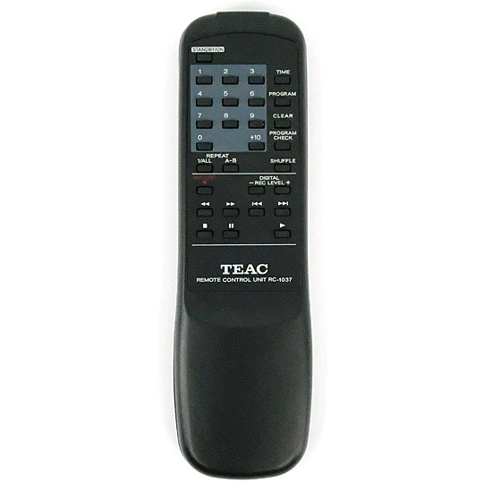【中古】TEAC　オーディオリモコン　RC-1037