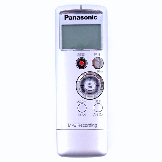 【中古】Panasonic製　ICレコーダー　RR-US310-S　本体のみ
