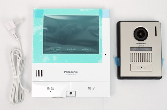 【中古】Panasonic　外でもドアホン VL-SVD505KF　未使用