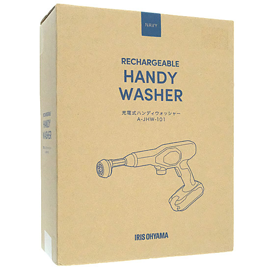 【中古】IRIS OHYAMA　充電式ハンディウォッシャー　A-JHW-101　未使用