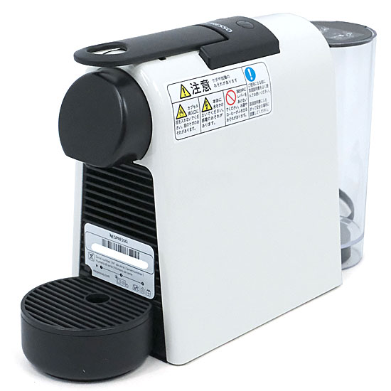 【中古】ネスプレッソ　カプセル式コーヒーメーカー エッセンサ ミニ　D30WH　ピュアホワイト D　保証書・カプセルセットなし　未使用