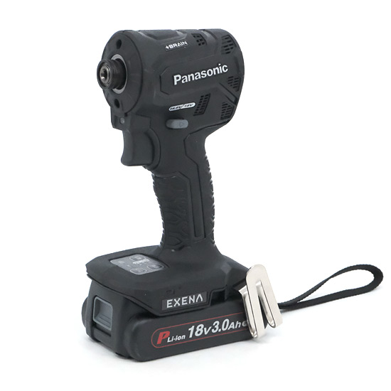 【中古】Panasonic　充電インパクトドライバー　EZ1PD1N18D-B　黒　擦り傷あり　未使用