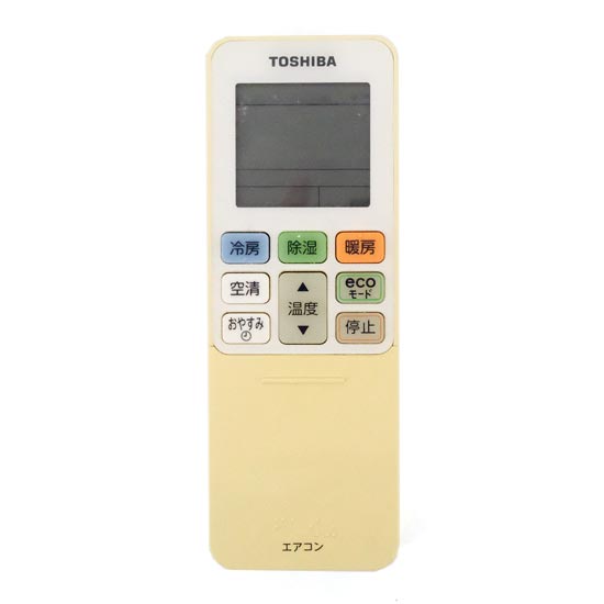 【中古】TOSHIBA　エアコンリモコン　RG101A4/J