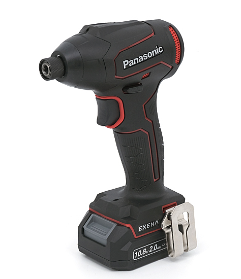 【中古】Panasonic　充電インパクトドライバー　EZ1P31F10D-R　赤　未使用