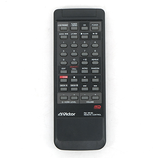 【中古】Victor　オーディオリモコン　RM-RP80