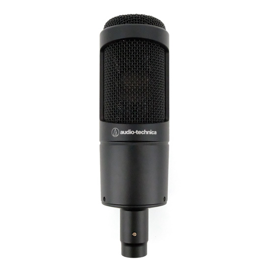【中古】audio-technica　バックエレクトレット・コンデンサー・マイクロホン　AT2035 元箱あり